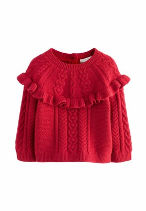 REGULAR FIT - Džemper - red