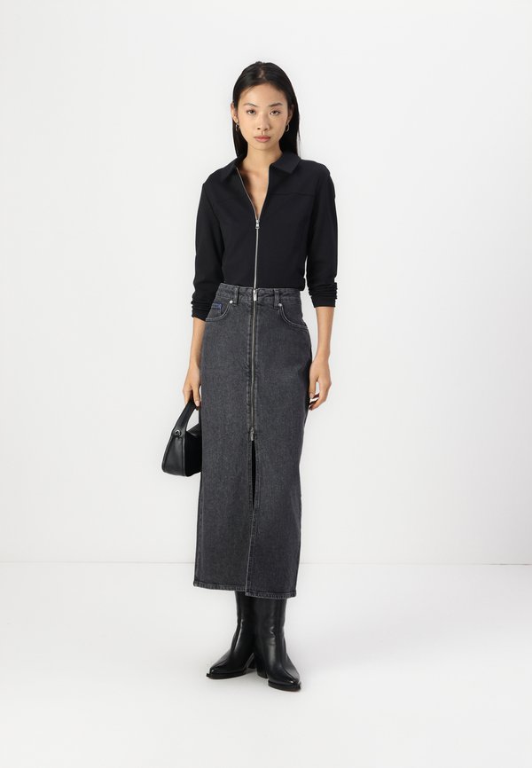 ZIP SKIRT - Maxi skirt2