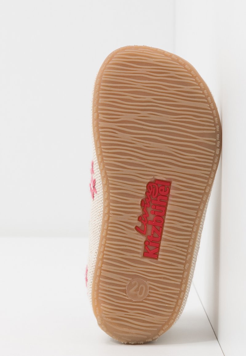 Living Kitzbühel Babyschuh Babyballerina Blumenstickerei natur Walk Normal Kinde