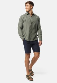 INDICODE JEANS LANGARM INSVILLE - Overhemd - agave green