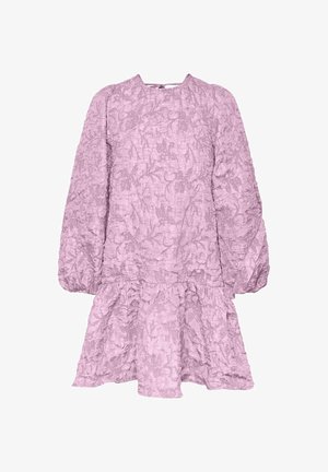 Pieces, PCGRETCHEN LS SHORT DRESS D2D DMO - Nappali ruha - pink tulle