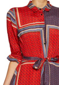Kaffe KAVELANA - Maxi šaty - red ocre/orion blue