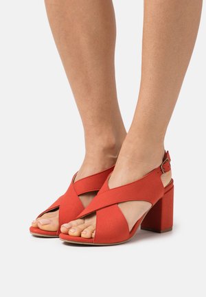 NAE Vegan Shoes JASMIN VEGAN - Sandale - red