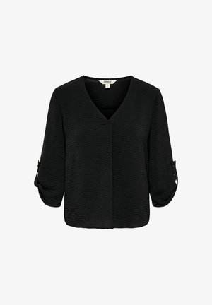 ONLY, TOP ONLMETTE TOP - Pusero - black