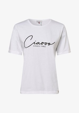 CISU - Print T-shirt - weiß