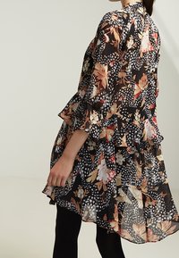 Topshop Abito a camicia - black