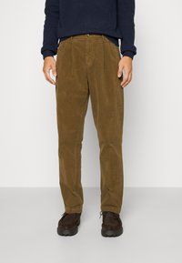 Lindbergh WIDE FIT PANTS - Trousers - sand
