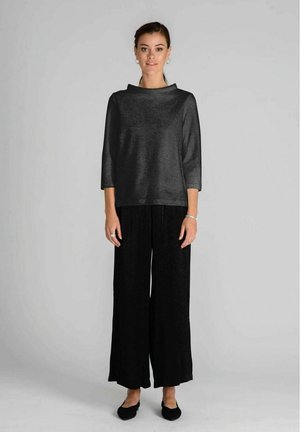 ALIDE - Maglietta a manica lunga - dark grey melange