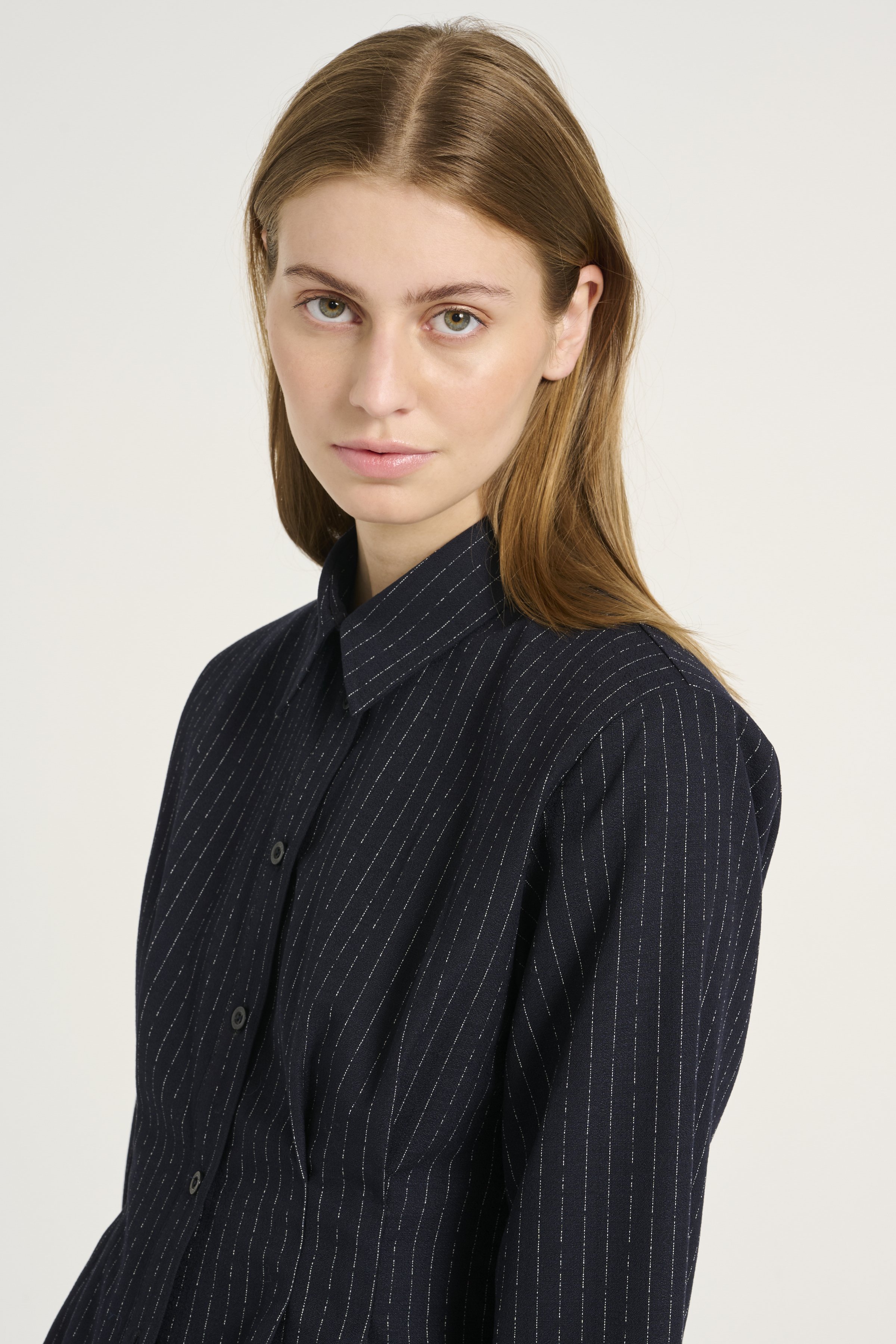 売れ筋商品|||ゲタス シャツ レディース トップス DACIA - Button-down blouse - dark navy Gestuz DACIA - Button-down blouse - dark navy/dark blue