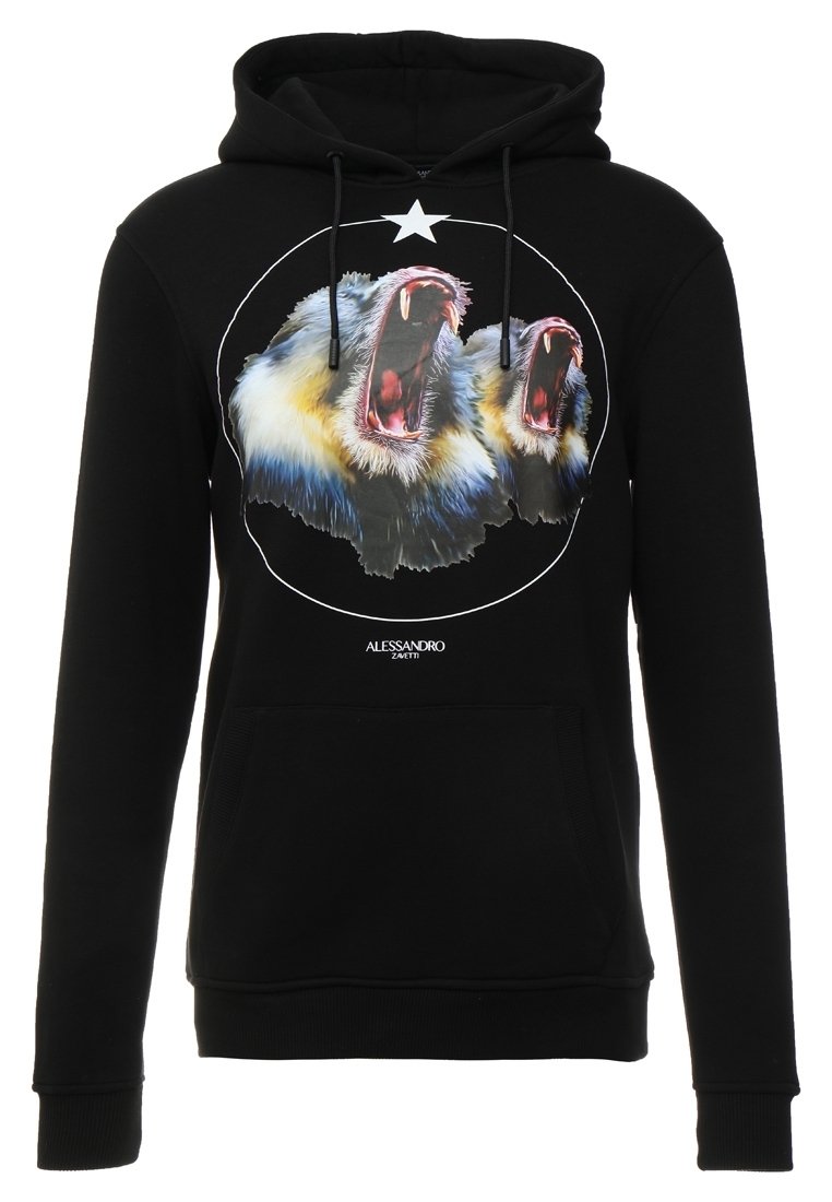Alessandro Zavetti Sweat à capuche black/noir (Seconde main