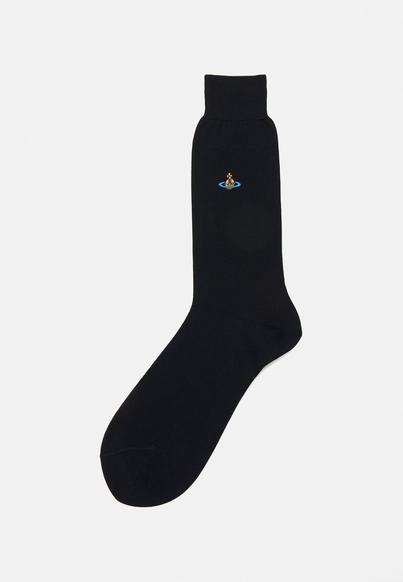 Vivienne Westwood UNI COLOUR PLAIN SOCKS UNISEX - Calcetines - black