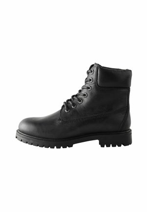 Next REGULAR FIT - Schnürstiefelette - black