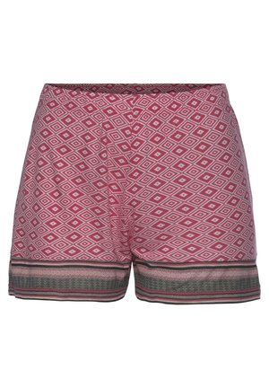 Pyjama bottoms - pink gemustert
