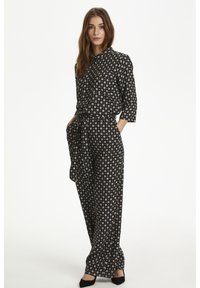 Kaffe - RUTIE - Pajac - black tie/dot aop Miniaturna slika 1