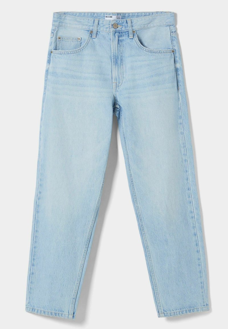 Bershka Straight leg jeans lichtblauw Bershka Straight leg jeans lichtblauw