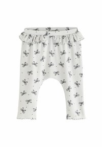Next 3 PACK - Tajice-hlače - grey bow print