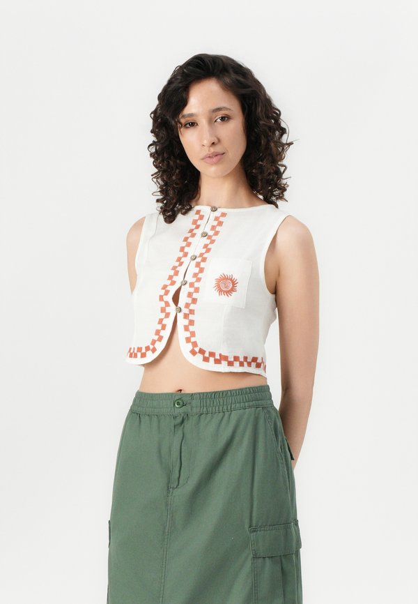 SECRET COVE  - Blouse - salt crystal2