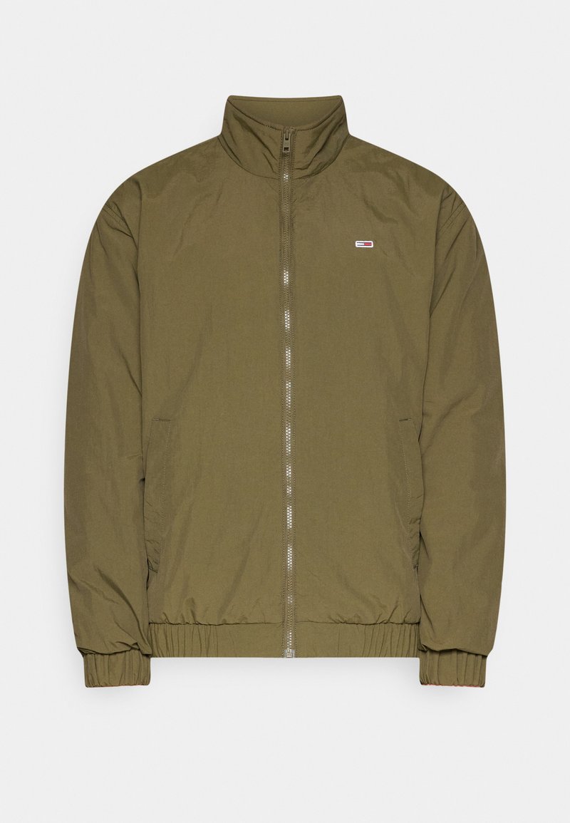 Tommy Jeans Winterjas olijfgroen