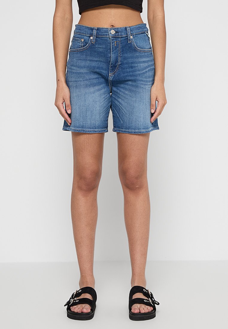 Replay Jeansshort blauw
