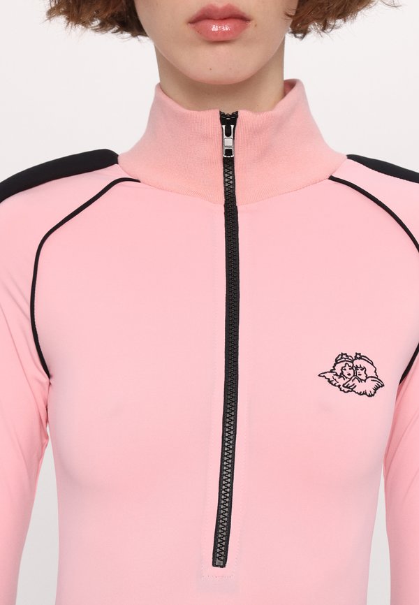 BABY PUFFY PIPING BODYSUIT - Long sleeved top3