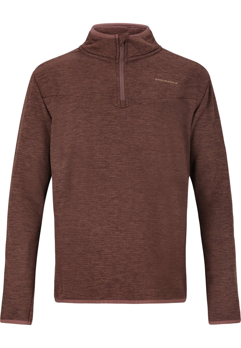 Endurance - Fleece trui - marron, Vergroten