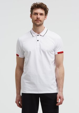 Camp David, CAMP DAVID POLOSHIRT KURZARM MIT RÜCKEN-ARTWORK - Polo shirt - opticwhite