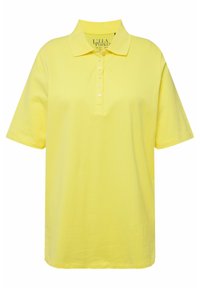 Ulla Popken MANCHES COURTES - Polotričko - lemon yellow