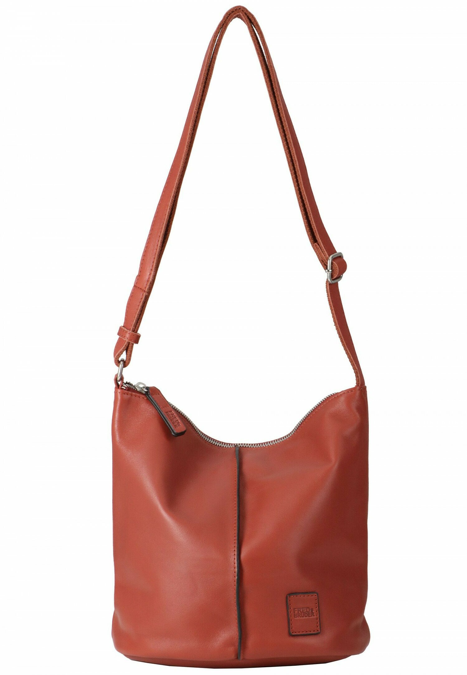 Sac Bandoulière FREDsBRUDER Hey You Rock – Cuir Olive – Neuf Avec étiquettes