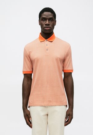 Bluză polo - orange rust