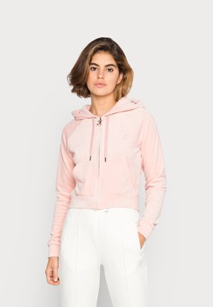 OMBRE DIAMANTE MADDISON HOODIE - Gilet - pale pink