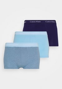 Não selecionado, blue