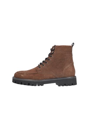 Bottines à lacets - braun