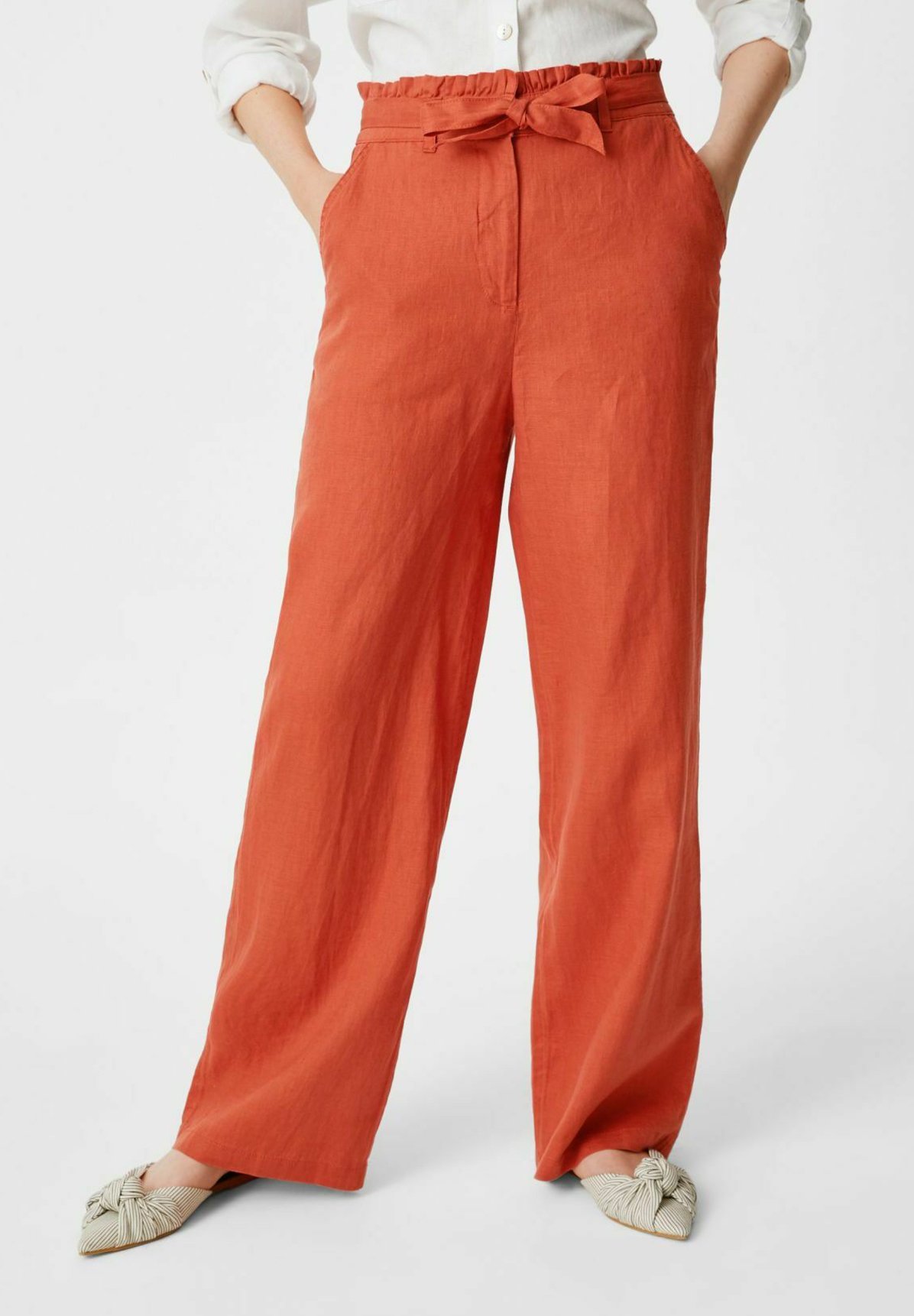 C\u0026A Pantalones - dark orange/naranja - Zalando.es