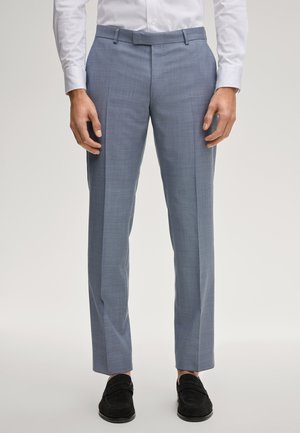 BLAYR - Pantalon - blau meliert