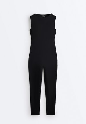 COMFORTLUX BOAT NECK LONG - Overal - black