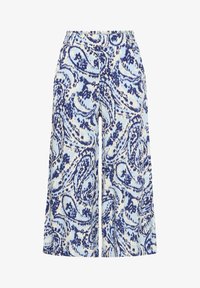 Unselected, blue paisley