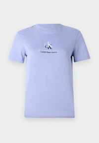 SHADOW GRAPHIC REGULAR TEE - T-shirt con stampa - persian violet