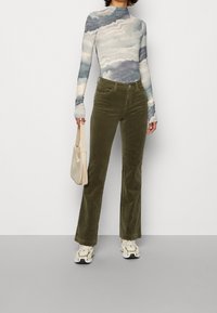 Vero Moda Broek - khaki
