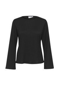 ILYSSASZ BLOUSE - Tops ar garām piedurknēm - black
