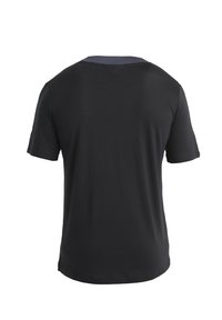 icebreaker MERINO 125 LIGHT WEIGHT ZONEKNIT - T-shirt con stampa - DARK GREY