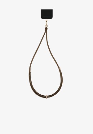 iDeal of Sweden, CORD PHONE STRAP MOCHA MOUSSE UNISEX - Altri accessori - mocha mousse
