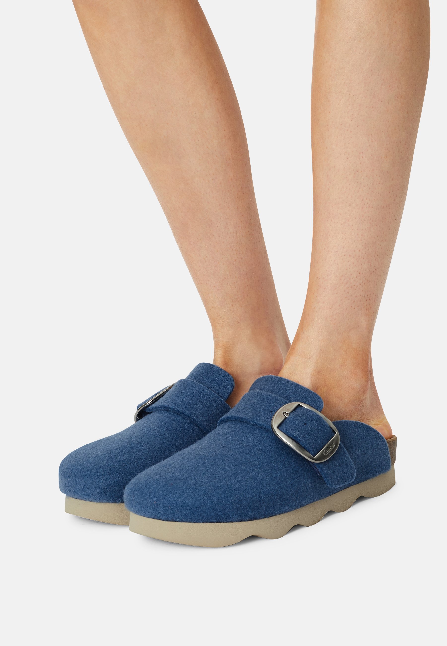 Gabor Pantoffels - jeans/Blauw - Zalando.nl