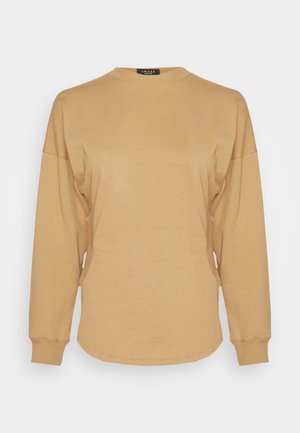 LONG SLEEVE WITH CUT OUT DETAIL - T-shirt à manches longues - terracotta