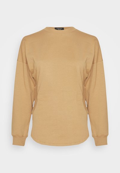 A.W.A.K.E. MODE LONG SLEEVE WITH CUT OUT DETAIL - Μπλούζα με μακριά μανίκια - terracotta
