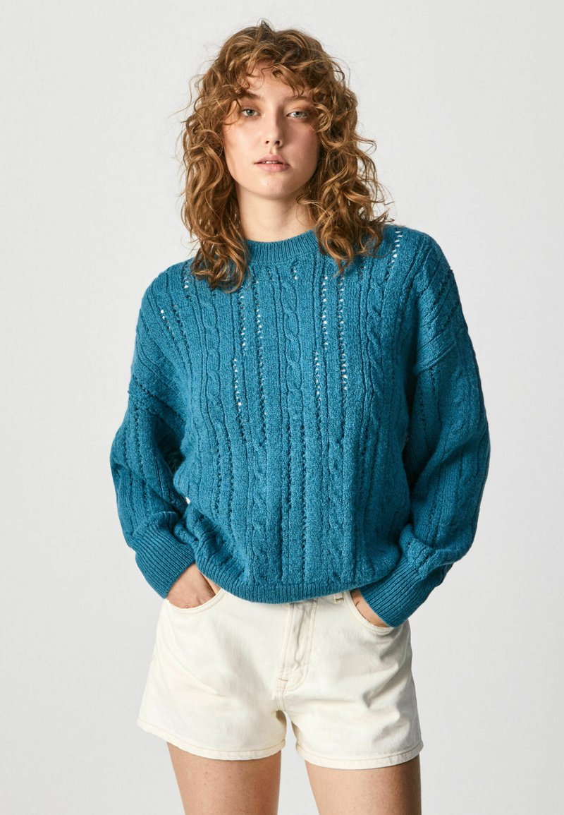 T-Shirt Donna Pepe Jeans Pia – Girocollo, Cotone BCI, Vestibilità Regolare, Con Logo Ricamato - 2