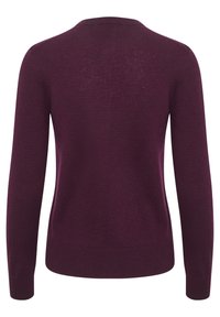 InWear LUKKAIW  - Neuletakki - brown bordeaux