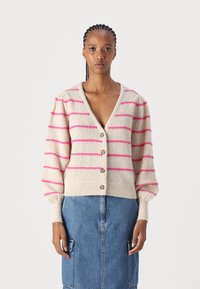 JDY SIGRID LIFE VNECK STRUC - Gilet - beige