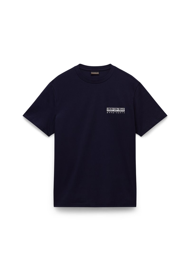 Napapijri T-shirt print donkerblauw