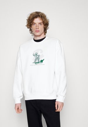 LUCKY PAINTER - Sweater - white/bonsaï