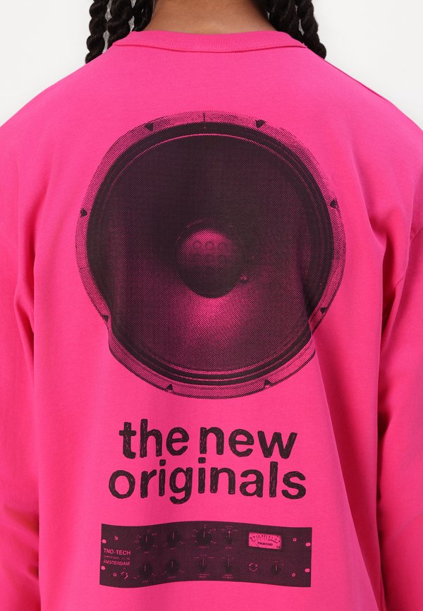 SPEAKER LONG SLEEVE - Long sleeved top - beetroot purple2